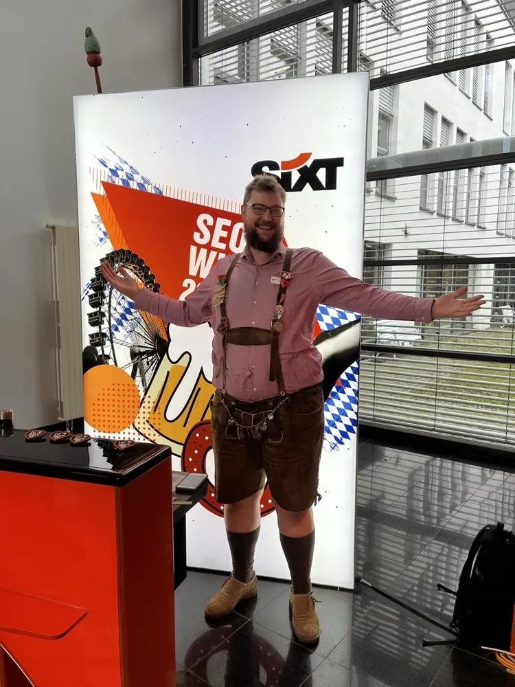 Maximilian D. Muhr auf der SEO Wiesn 2025 in München